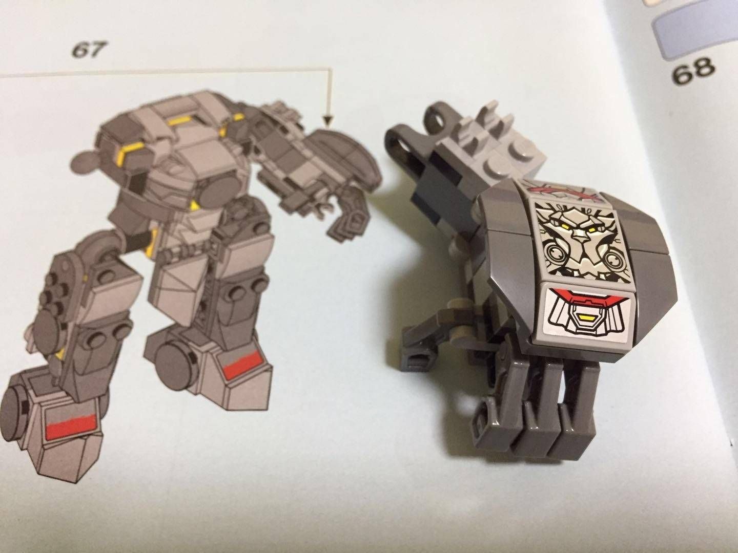 我和乐高--lego 75973 overwatch莱因哈特